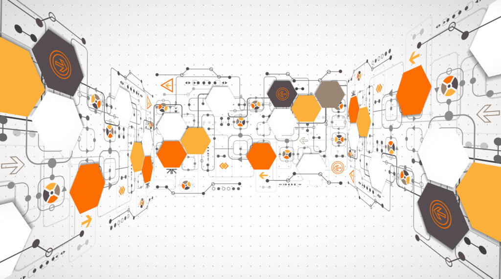Abstract Technological Background